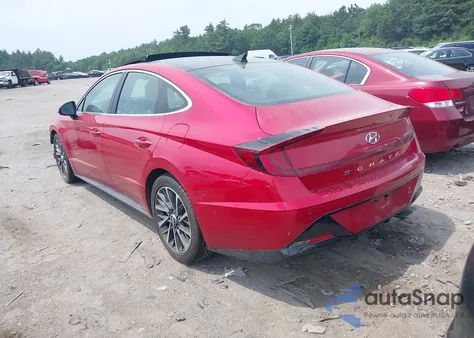 2021 Hyundai Sonata Limited из США, поврежденный, VIN 5NPEH4J29MH118885